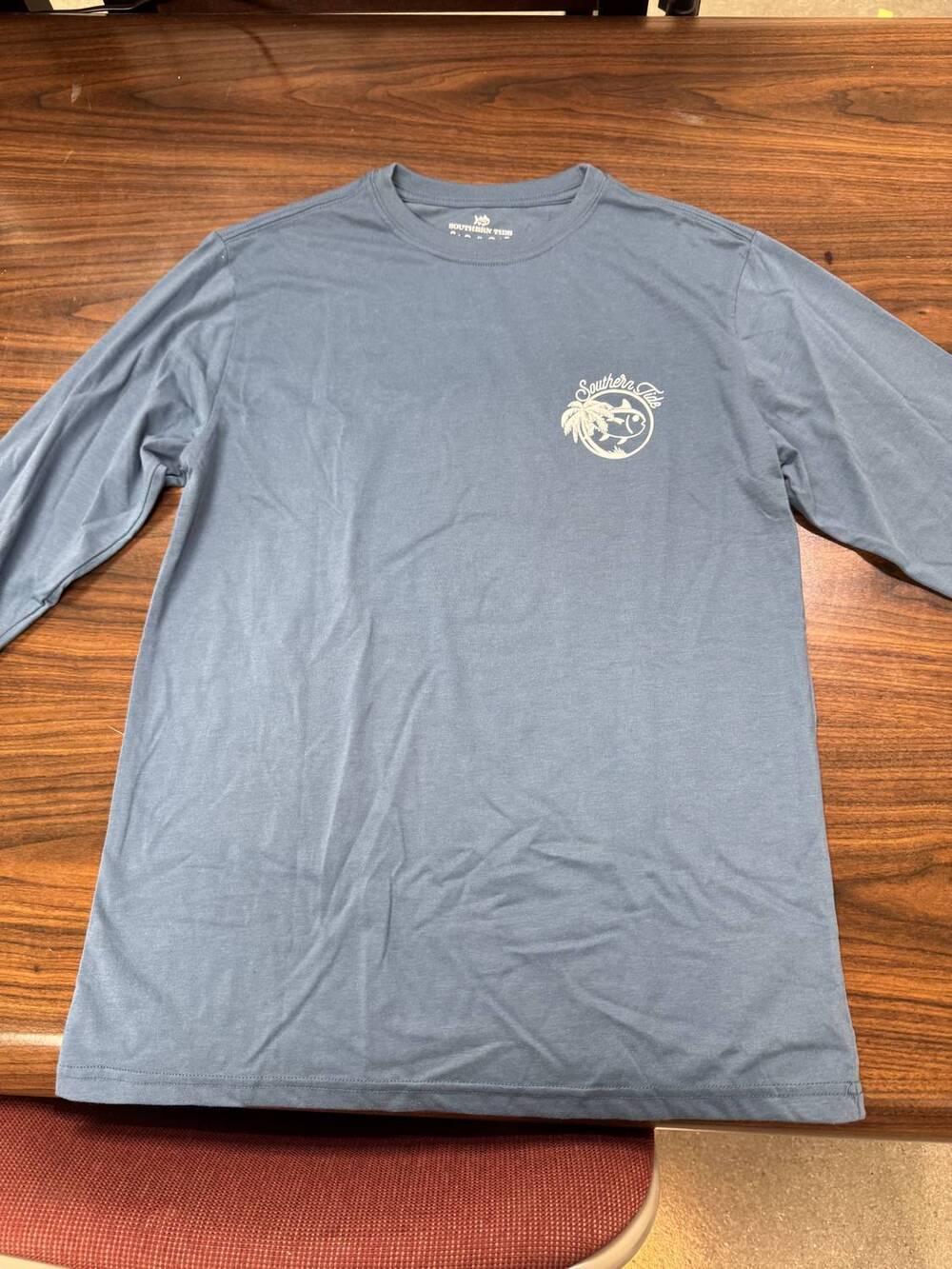 NEW SOUTHERN TIDE women's long sleeve t-shirt in blue